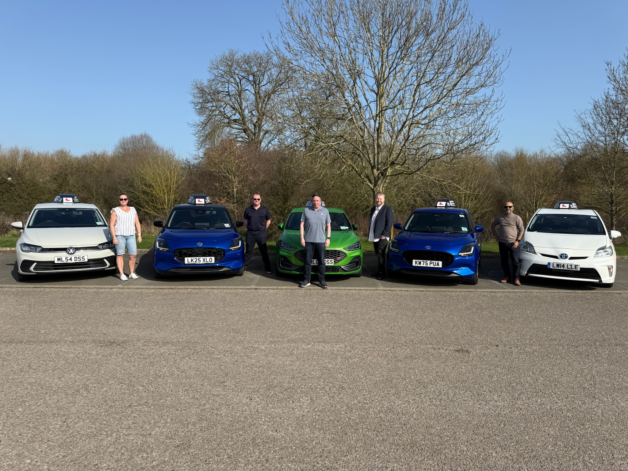 Martin Langley Driving School homepage banner