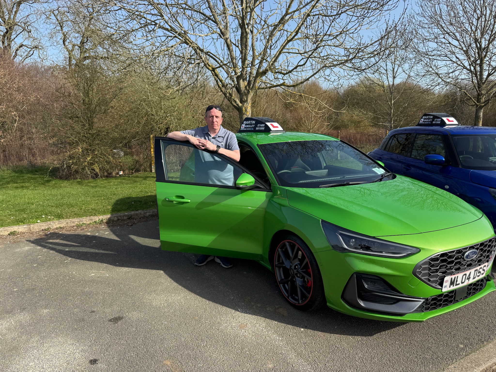 Martin Langley Driving School homepage banner