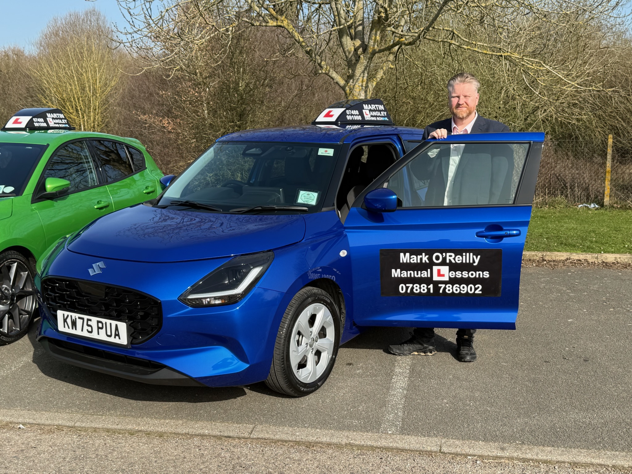 Martin Langley Driving School homepage banner