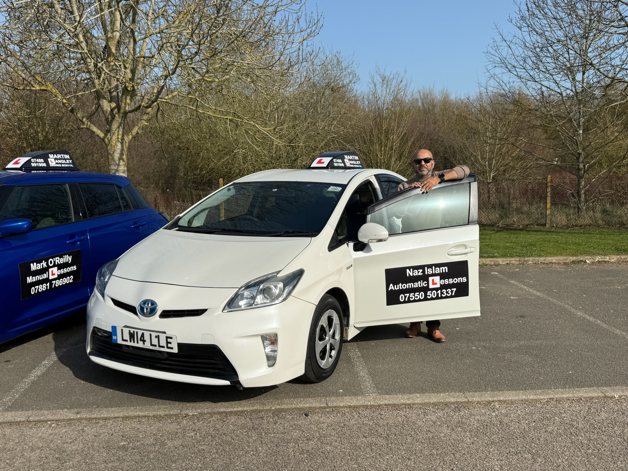 Martin Langley Driving School homepage banner