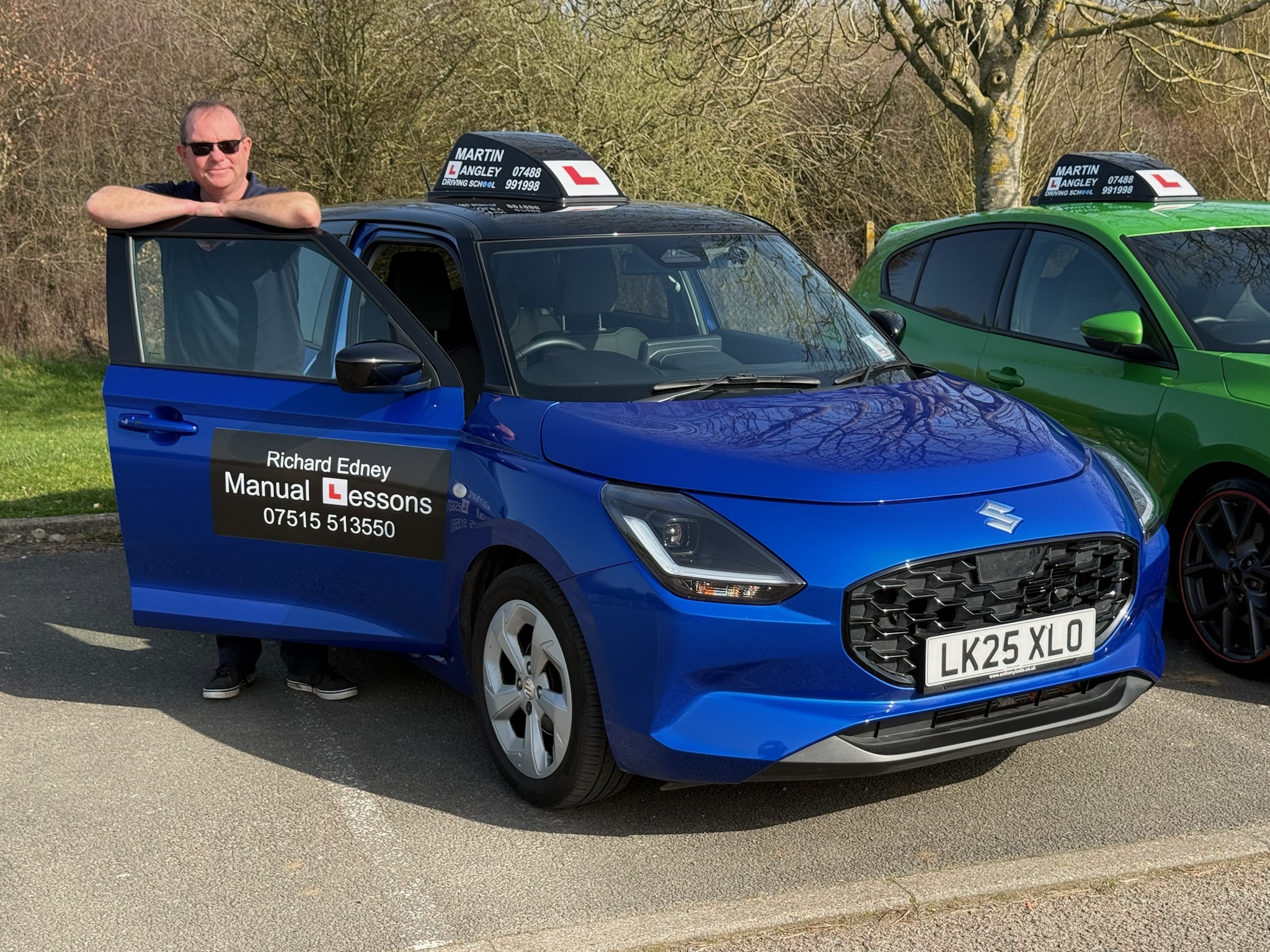 Martin Langley Driving School homepage banner