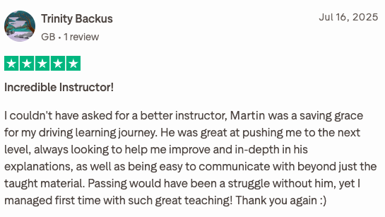 Trustpilot student review 3